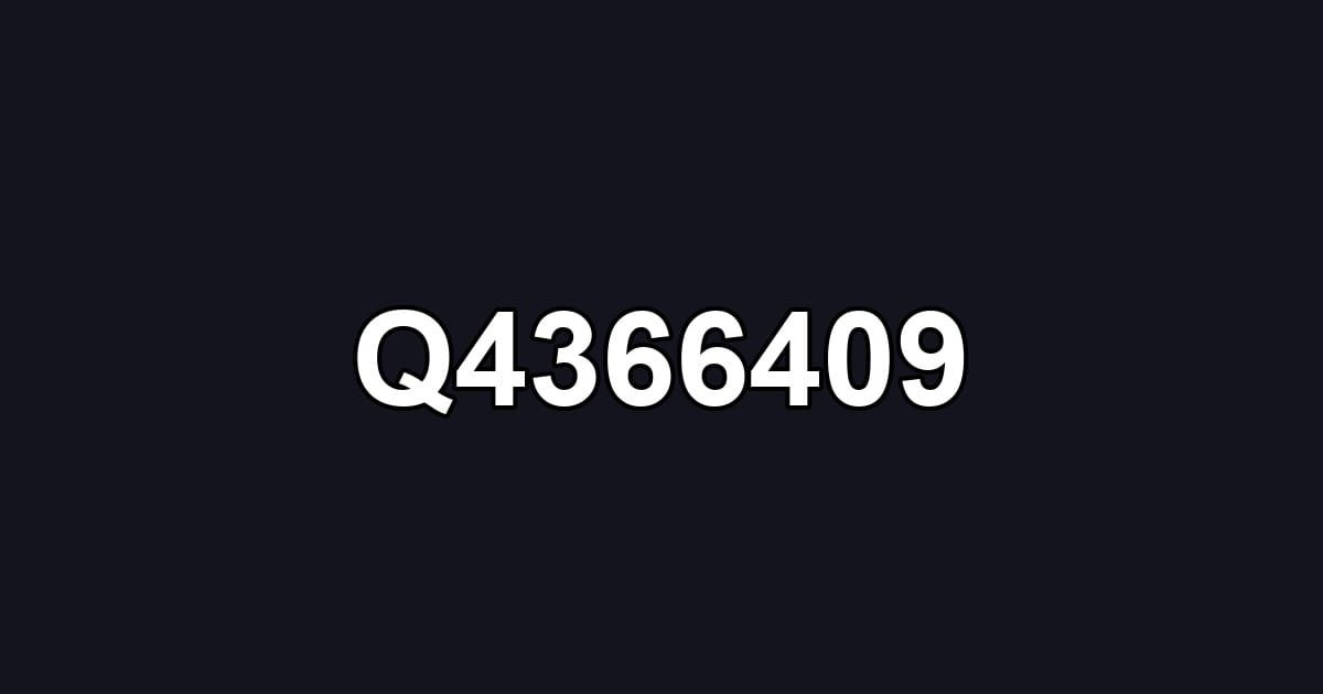 Q4366409