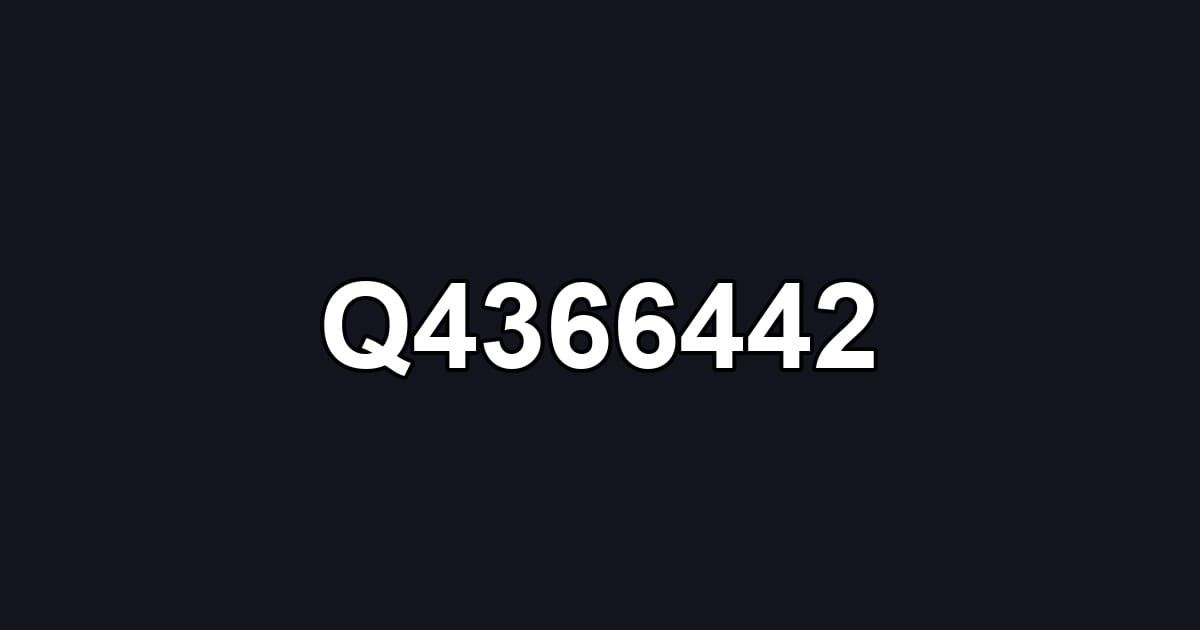 Q4366442