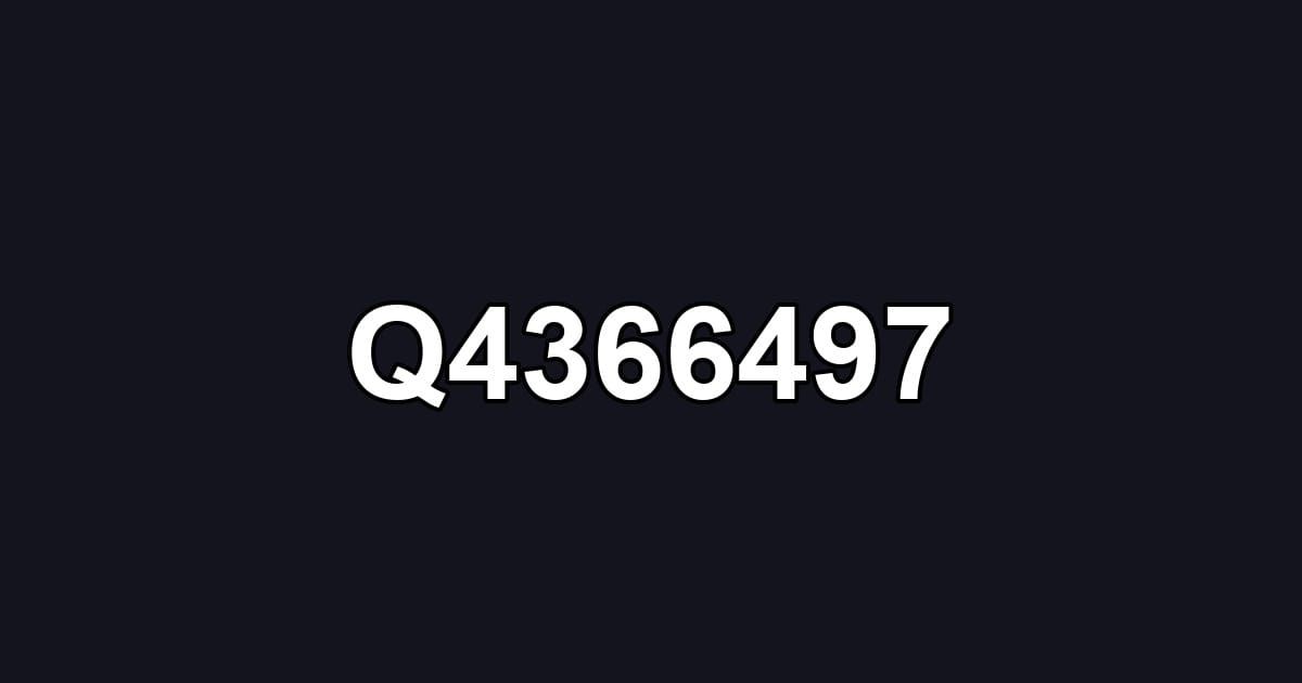 Q4366497