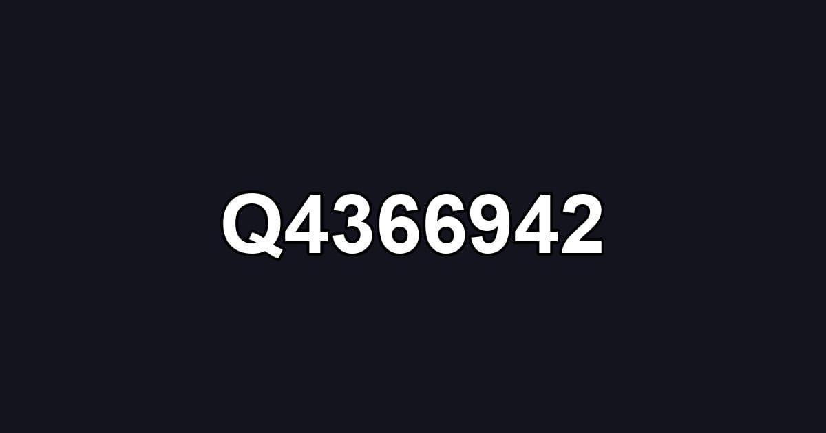 Q4366942