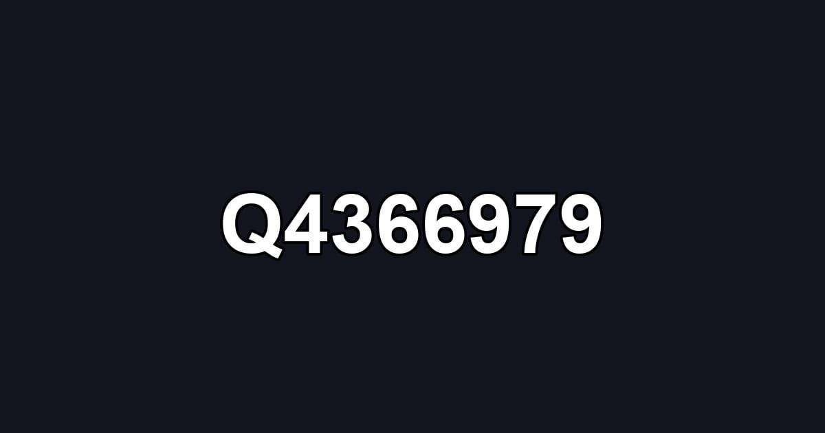 Q4366979