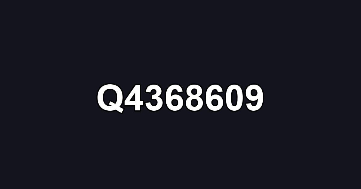 Q4368609