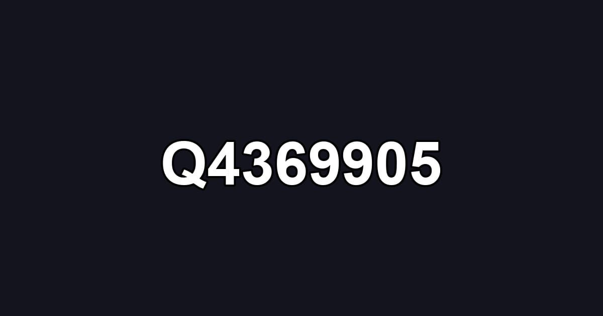 Q4369905