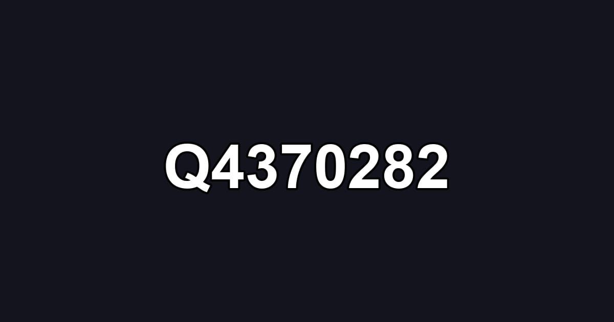 Q4370282
