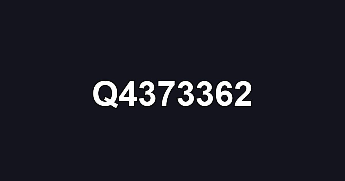 Q4373362