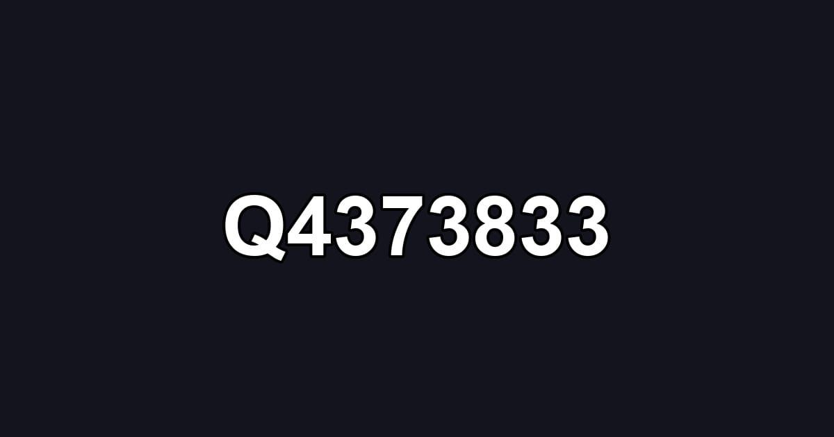 Q4373833