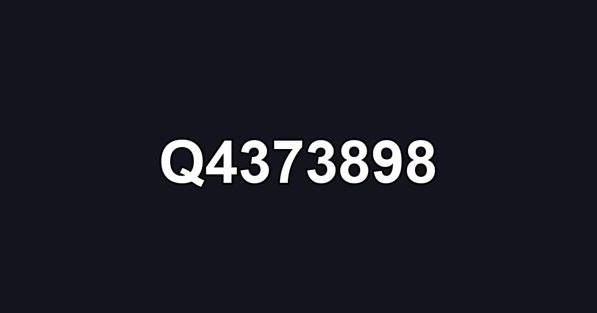 Q4373898