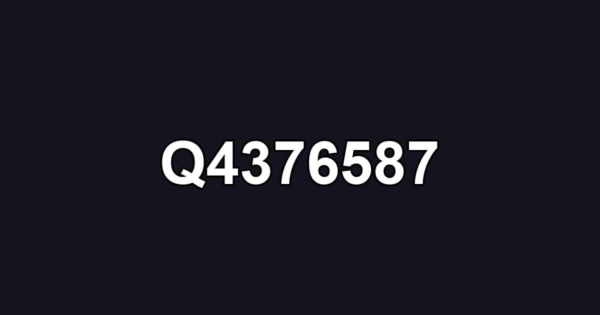 Q4376587