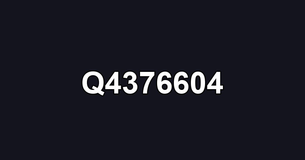 Q4376604