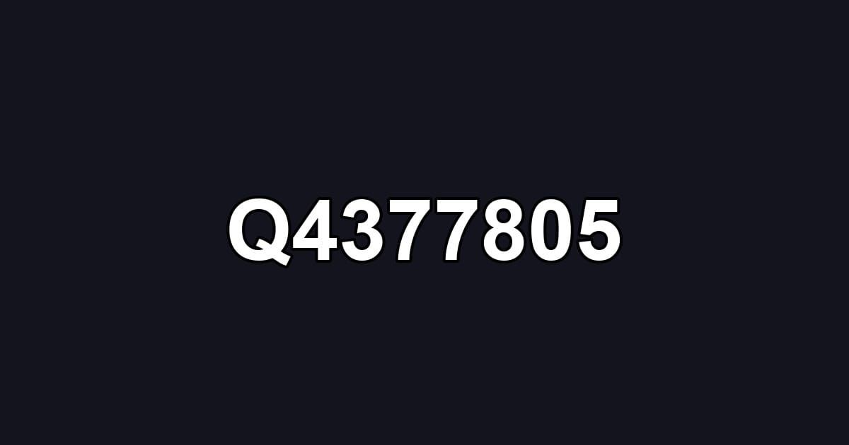 Q4377805