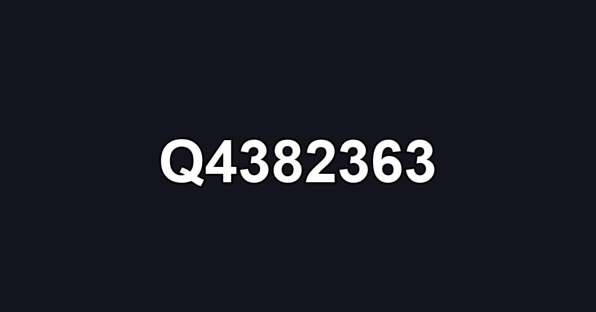 Q4382363
