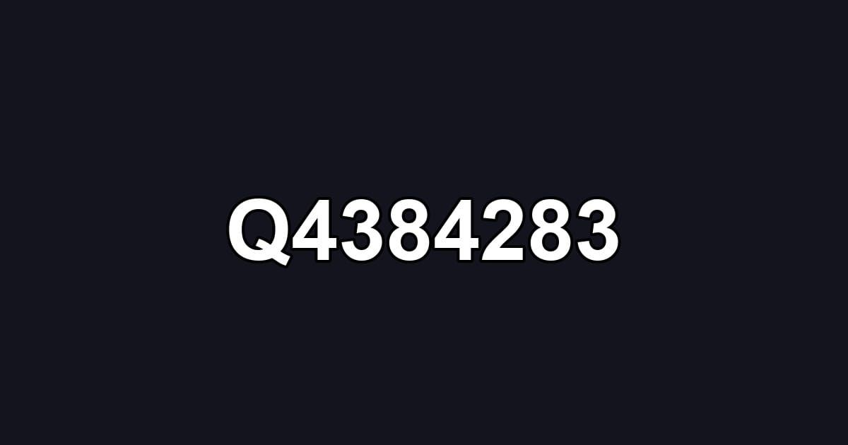Q4384283
