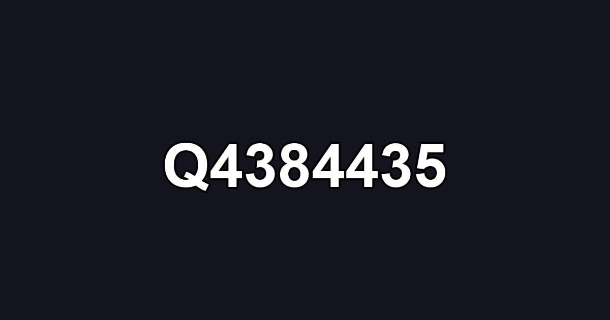 Q4384435