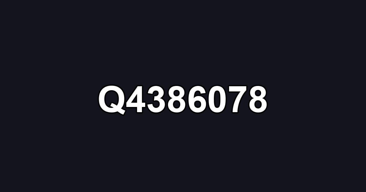 Q4386078