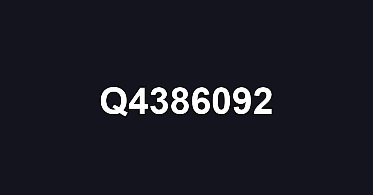 Q4386092