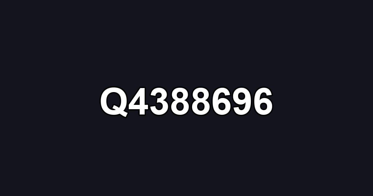 Q4388696