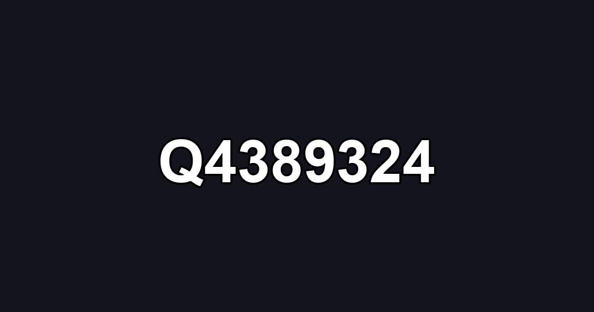 Q4389324