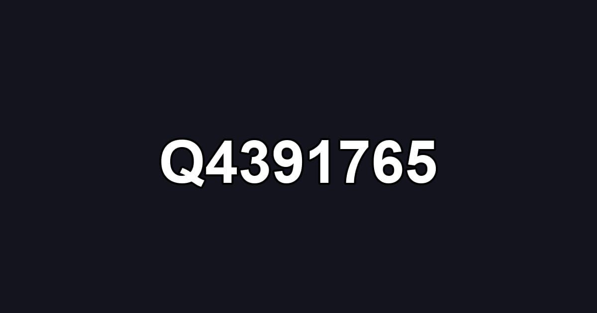 Q4391765
