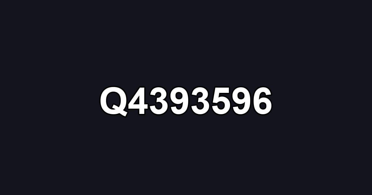 Q4393596