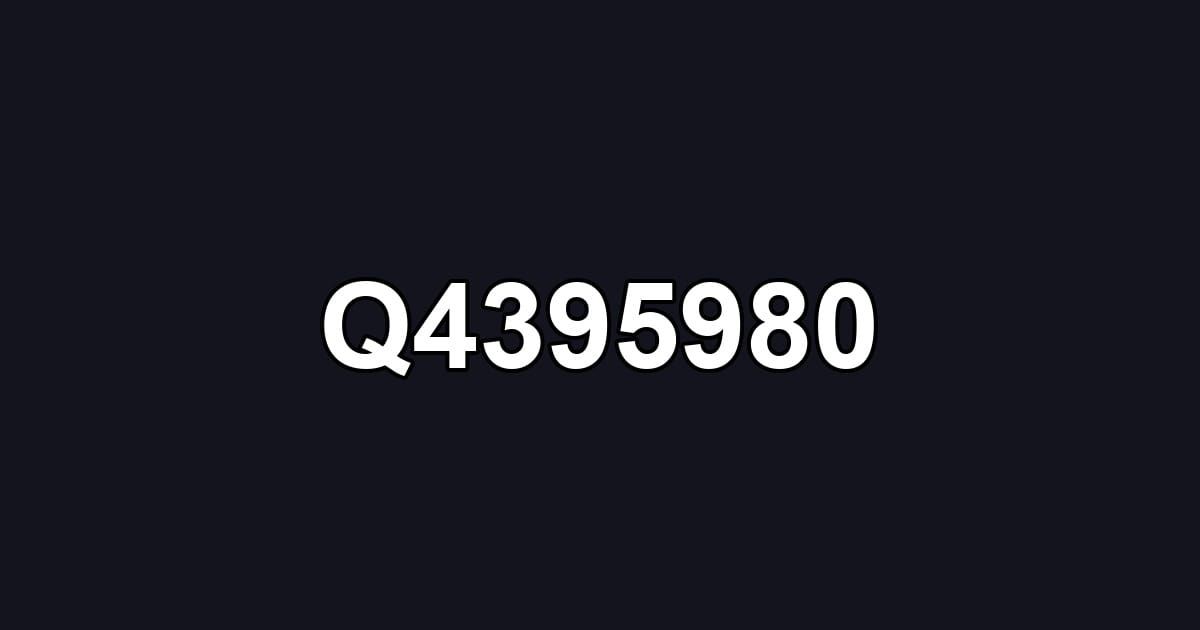 Q4395980