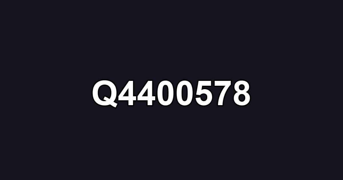 Q4400578
