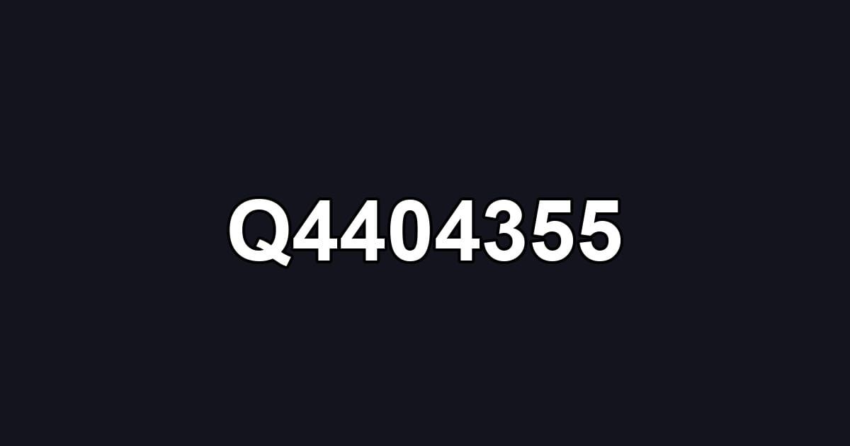 Q4404355
