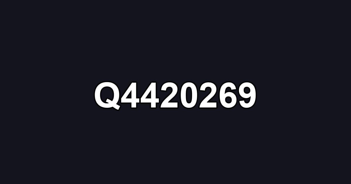 Q4420269
