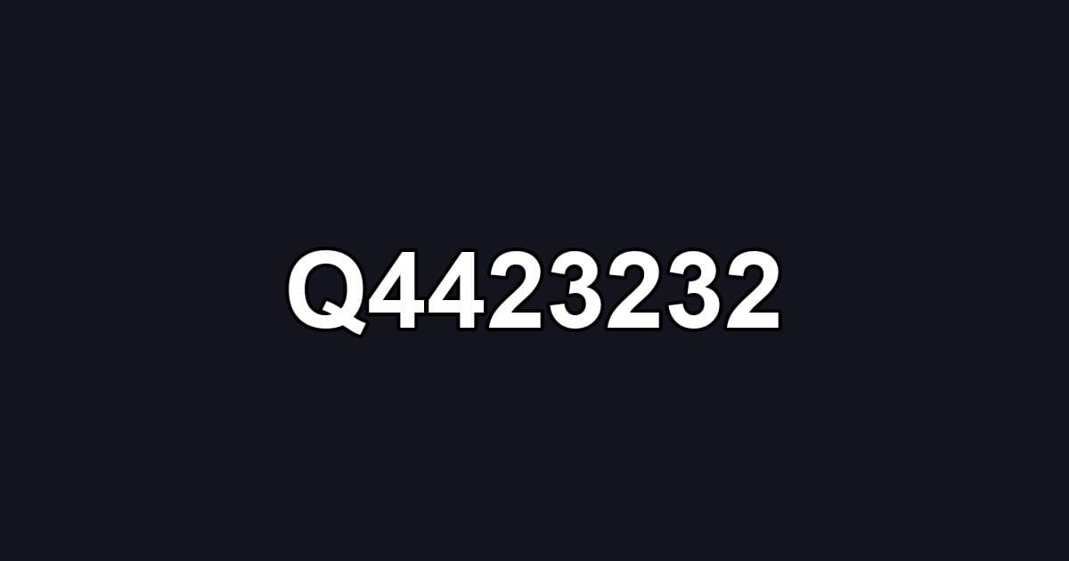 Q4423232