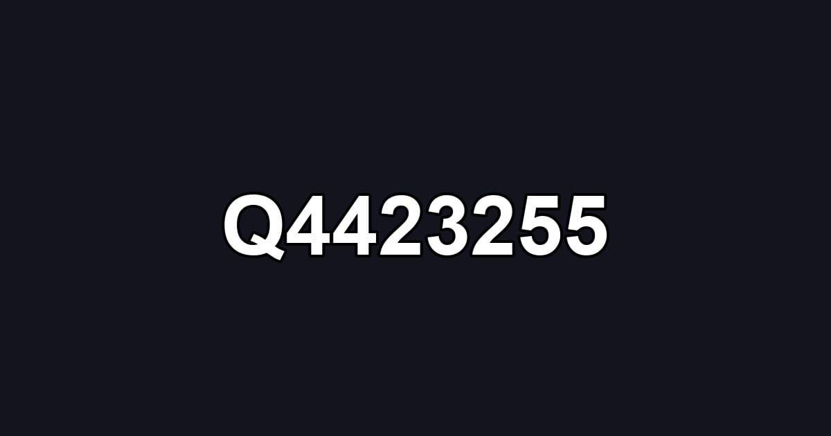 Q4423255