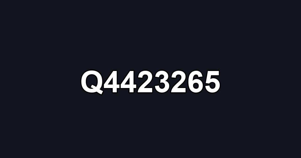 Q4423265