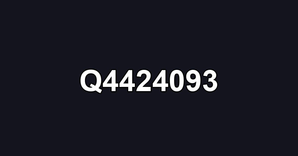 Q4424093