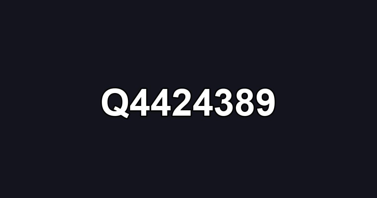 Q4424389