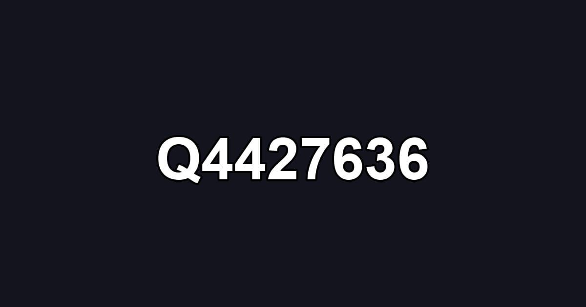 Q4427636