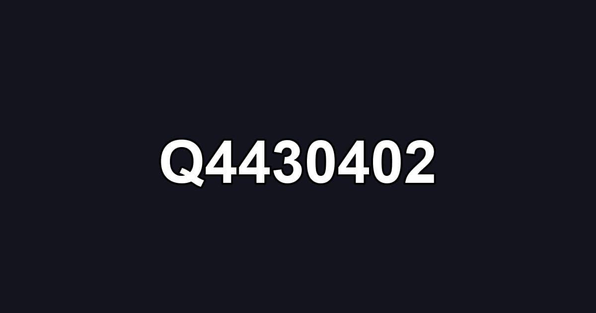 Q4430402