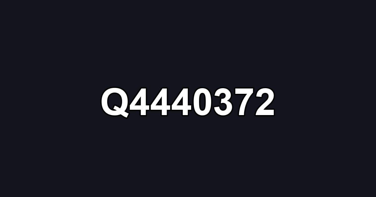 Q4440372