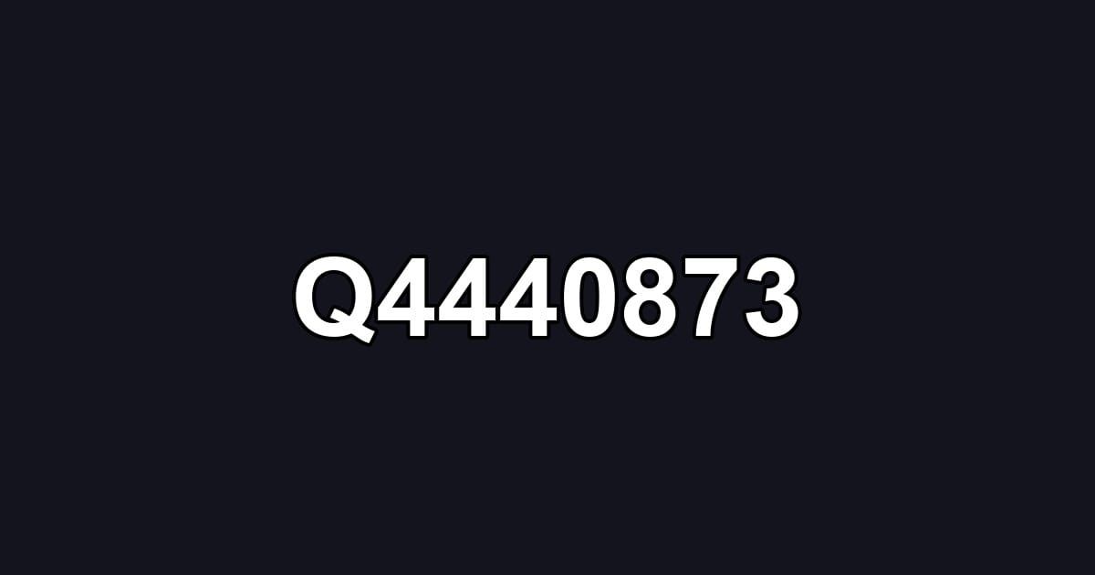 Q4440873