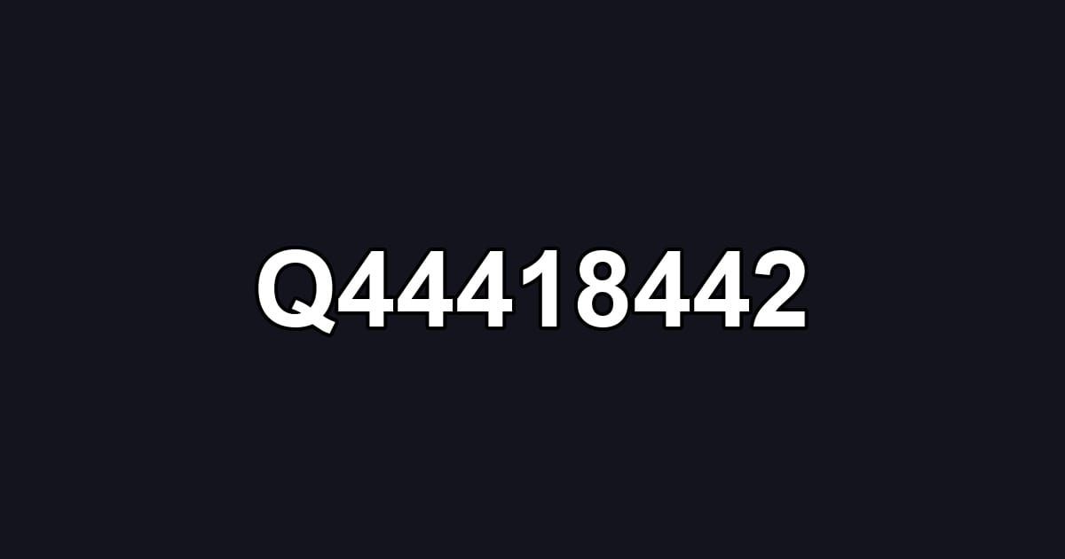 Q44418442