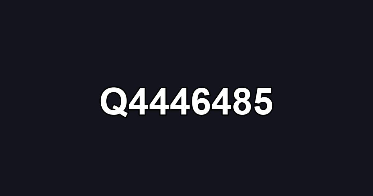 Q4446485