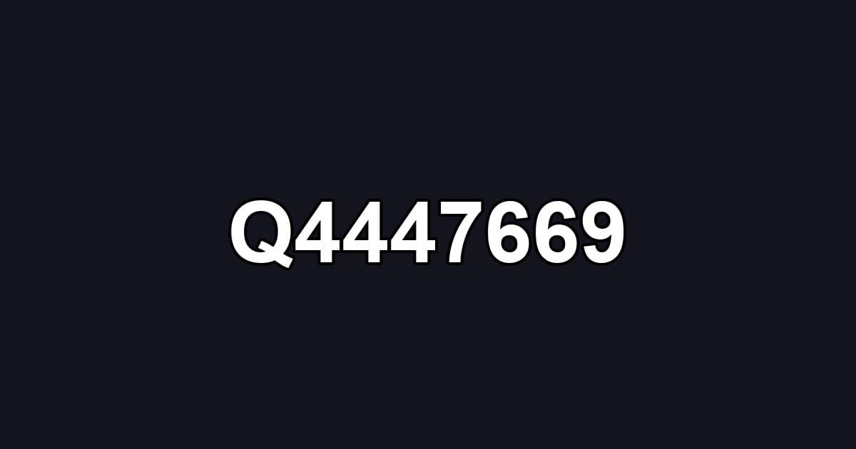Q4447669
