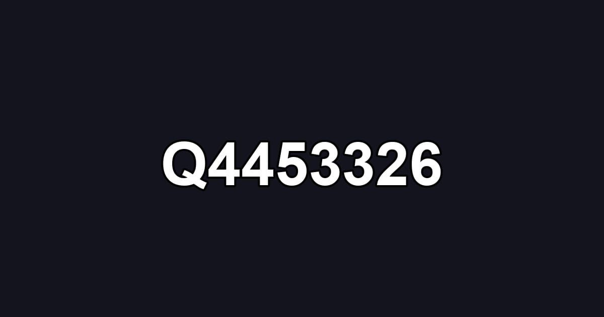 Q4453326