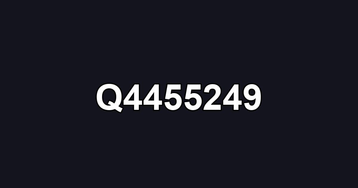 Q4455249