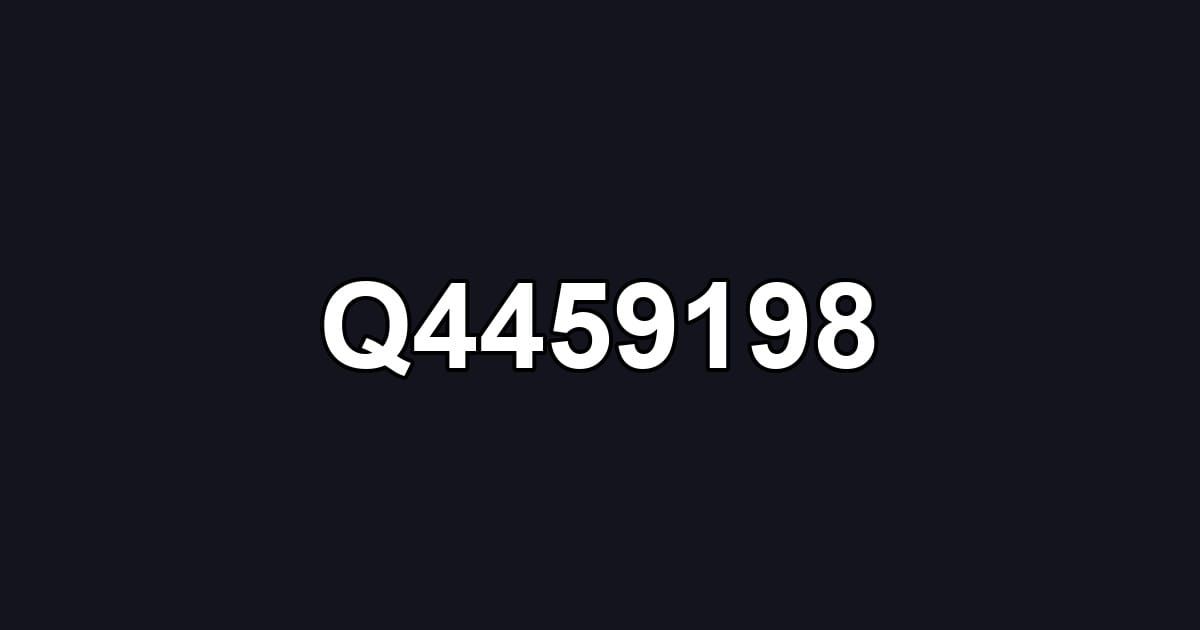 Q4459198