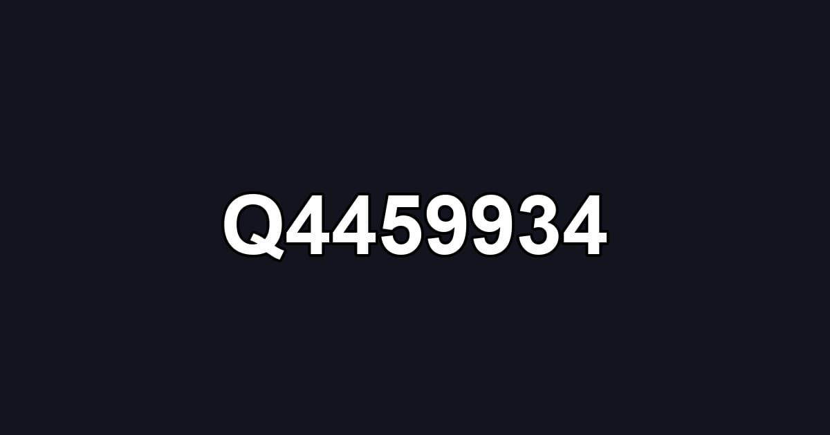 Q4459934