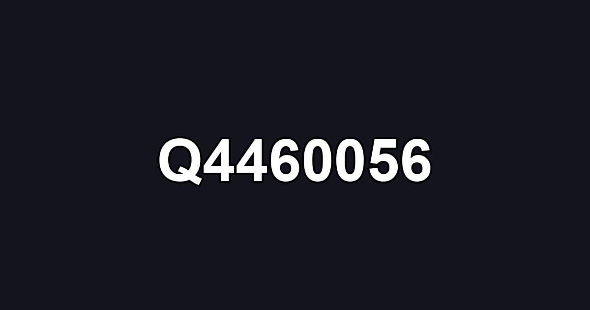 Q4460056