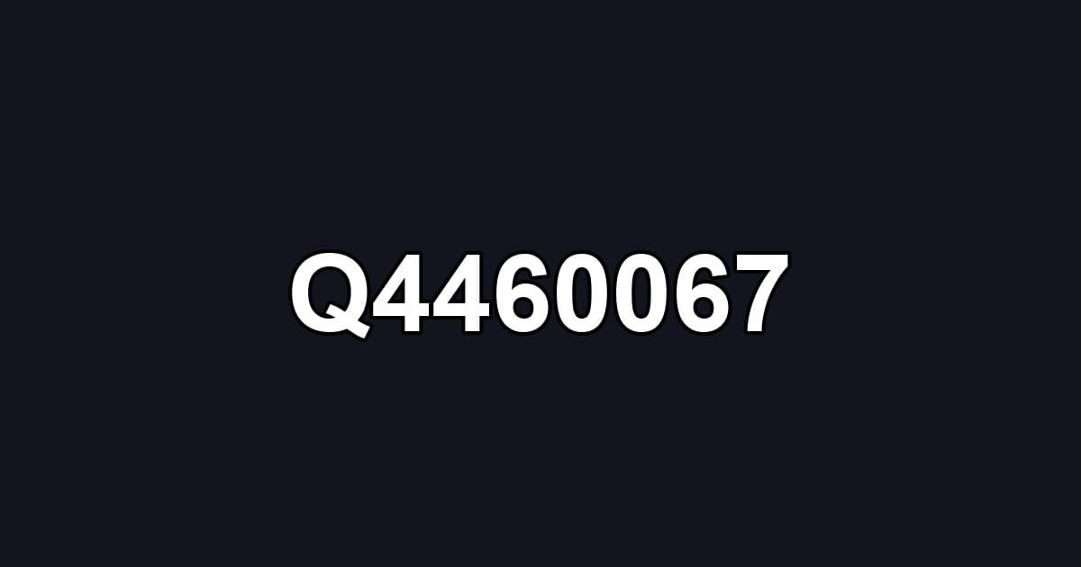 Q4460067