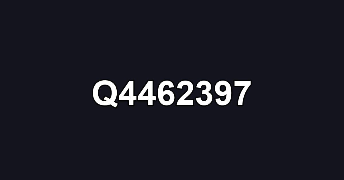 Q4462397