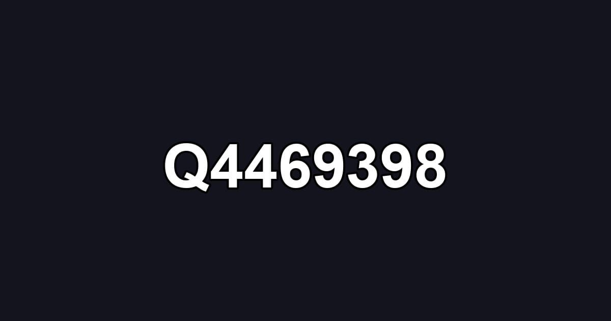 Q4469398