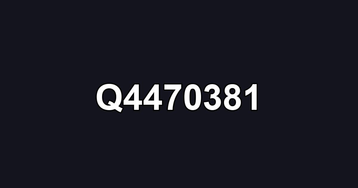 Q4470381