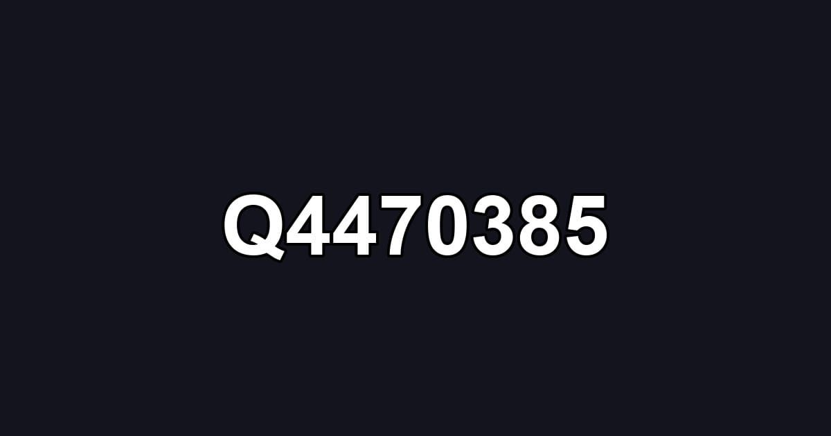Q4470385
