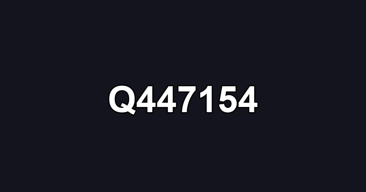 Q447154
